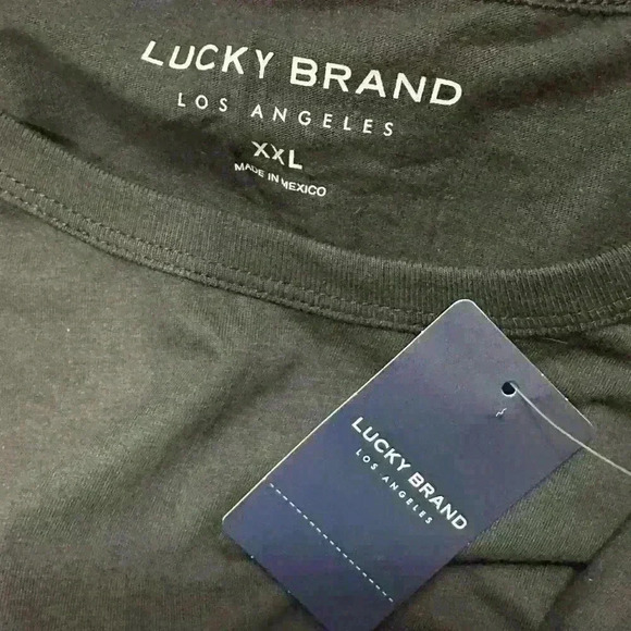 NWT Neutral T-shirt with Lucky Brand logo - Picture 5 of 7